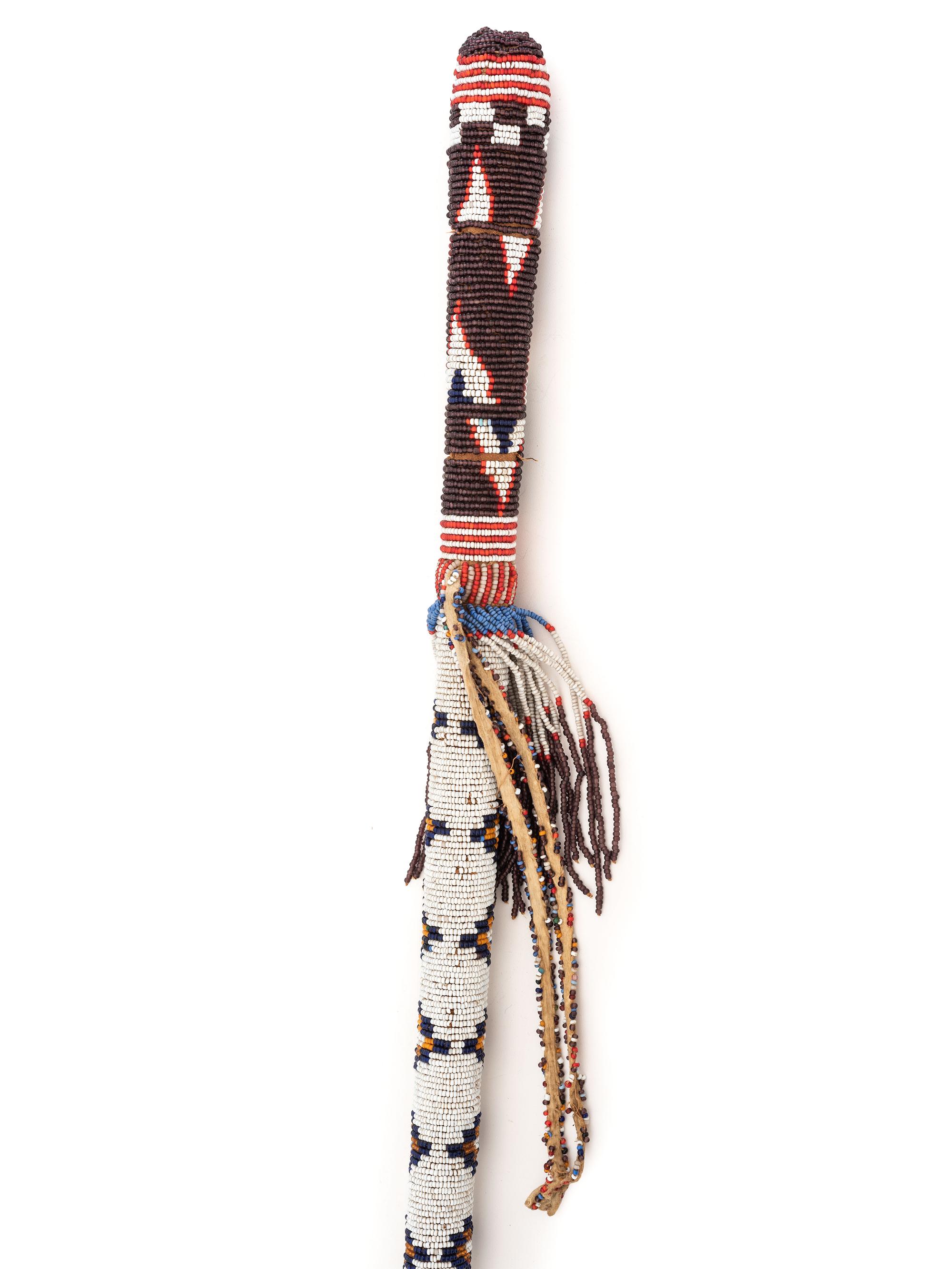 Southern Plains Beaded Staff