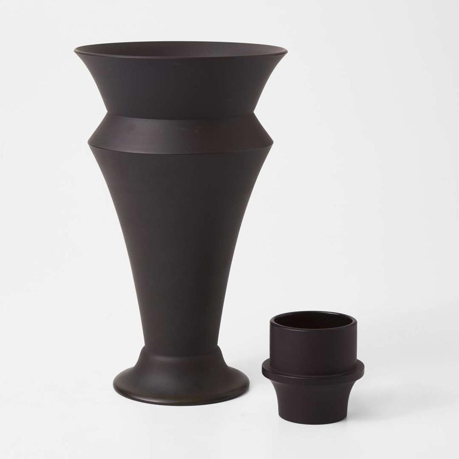 Two Wedgwood Black Basalt Objects UK, 19th and 20th centuries