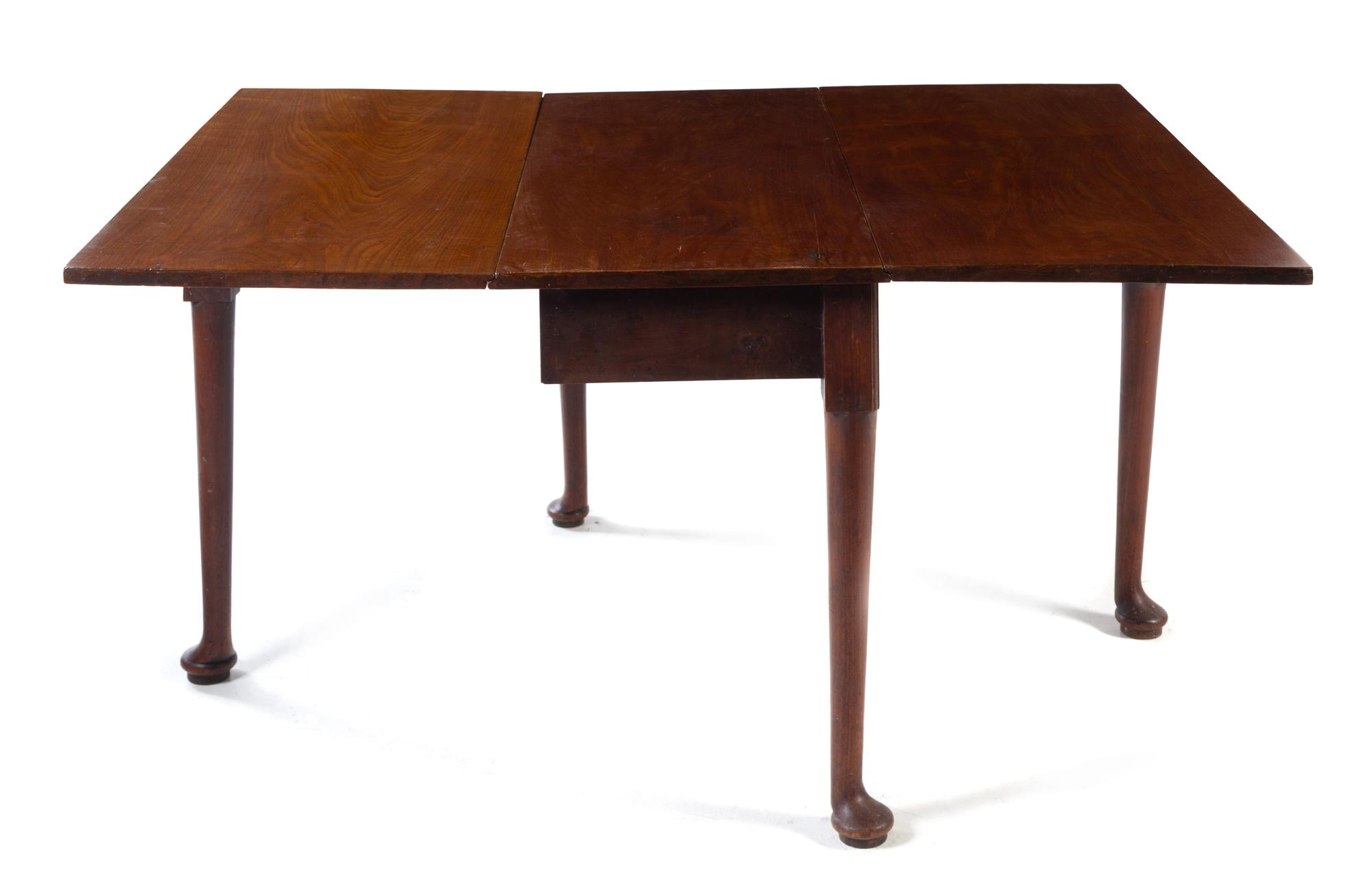 A Queen Anne Mahogany Drop-Leaf Table — 18TH CENTURY