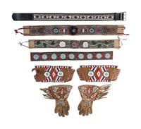 Collection of Plateau Belts, Gauntlets, and Armbands
