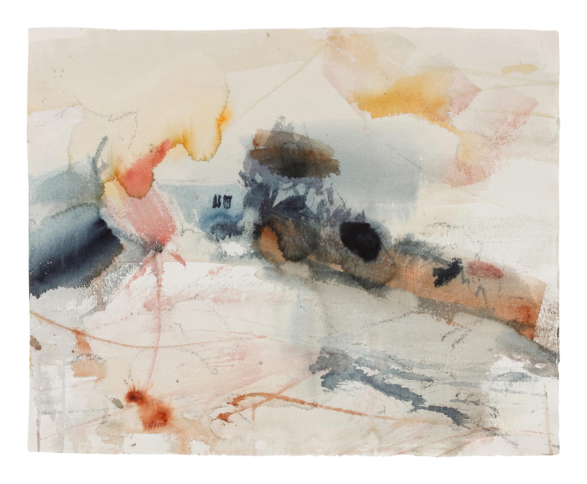 A Group of Eight Preparatory Sketches and Watercolors