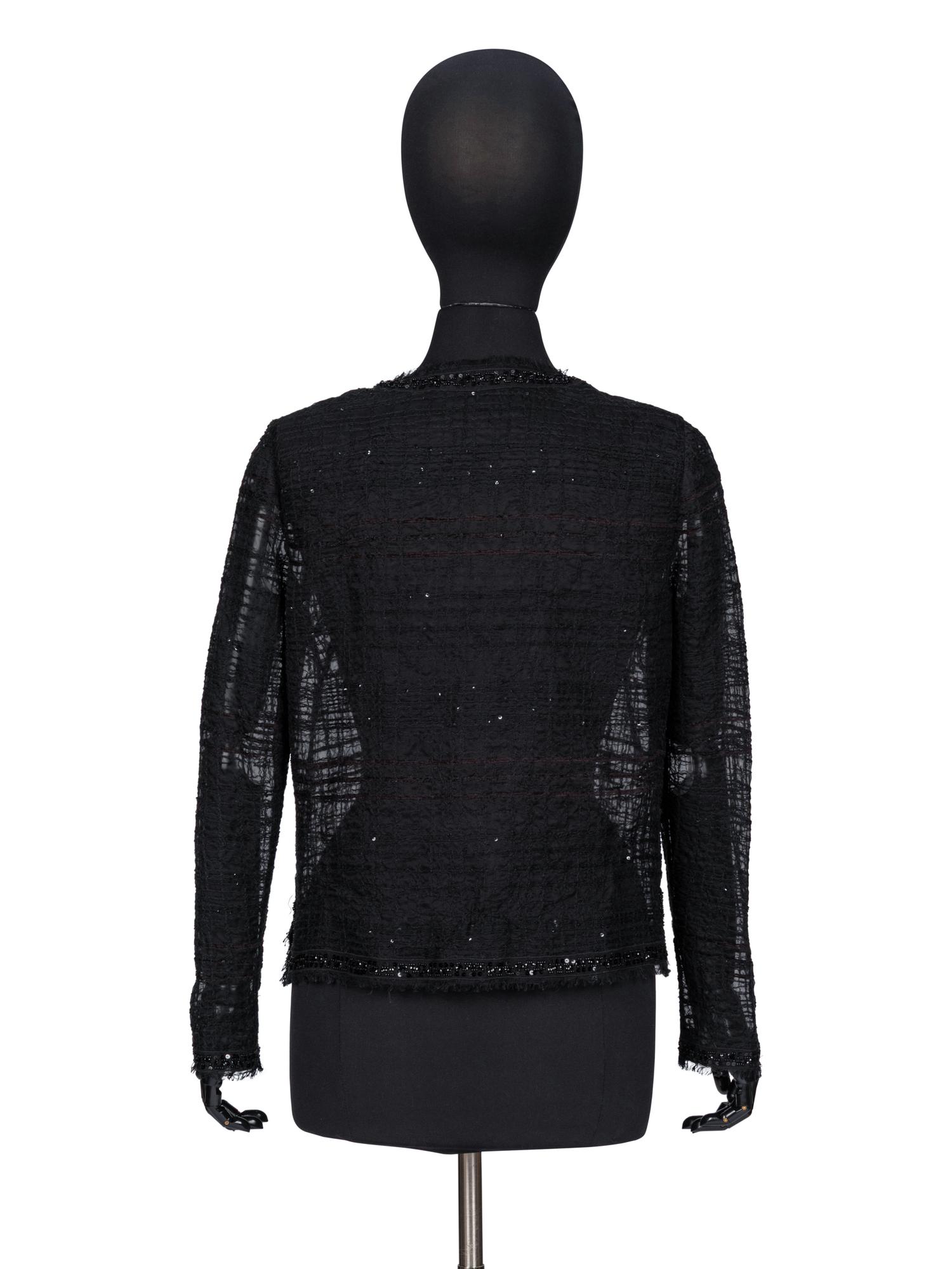 Chanel, Sheer Cardigan Jacket