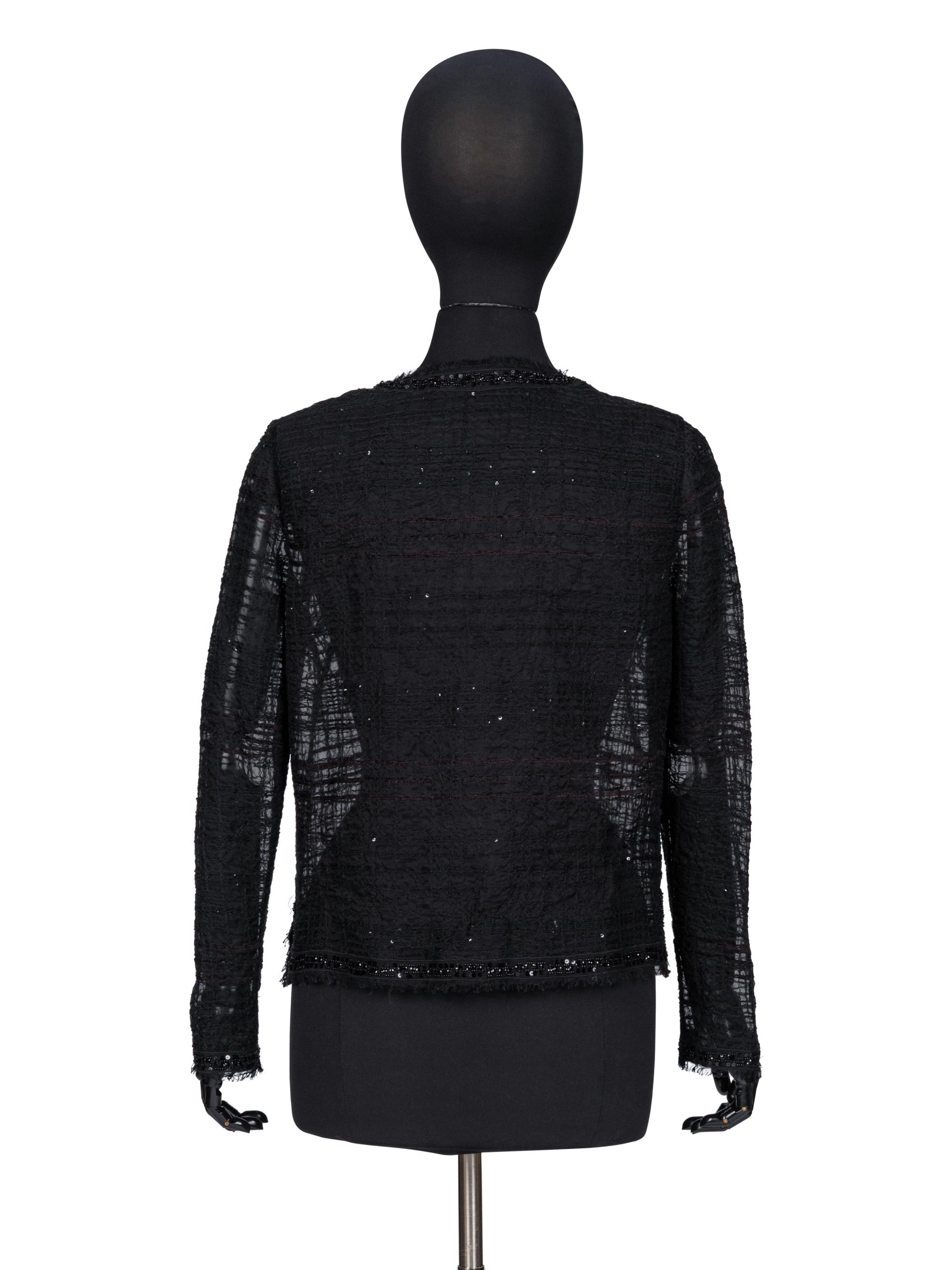 Chanel, Sheer Cardigan Jacket