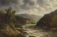 Thomas Bailey Griffin (1850-1899), The Delaware River Water Gap