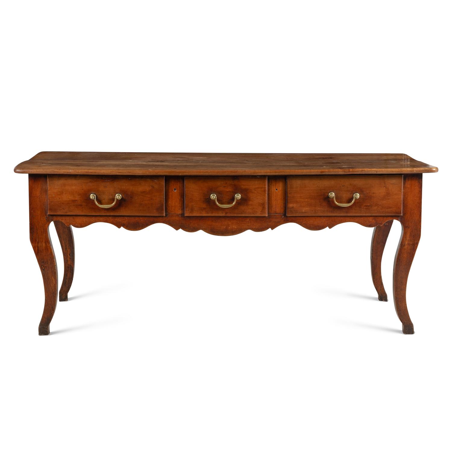 A French Provincial Walnut Table