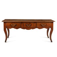 A French Provincial Walnut Table
