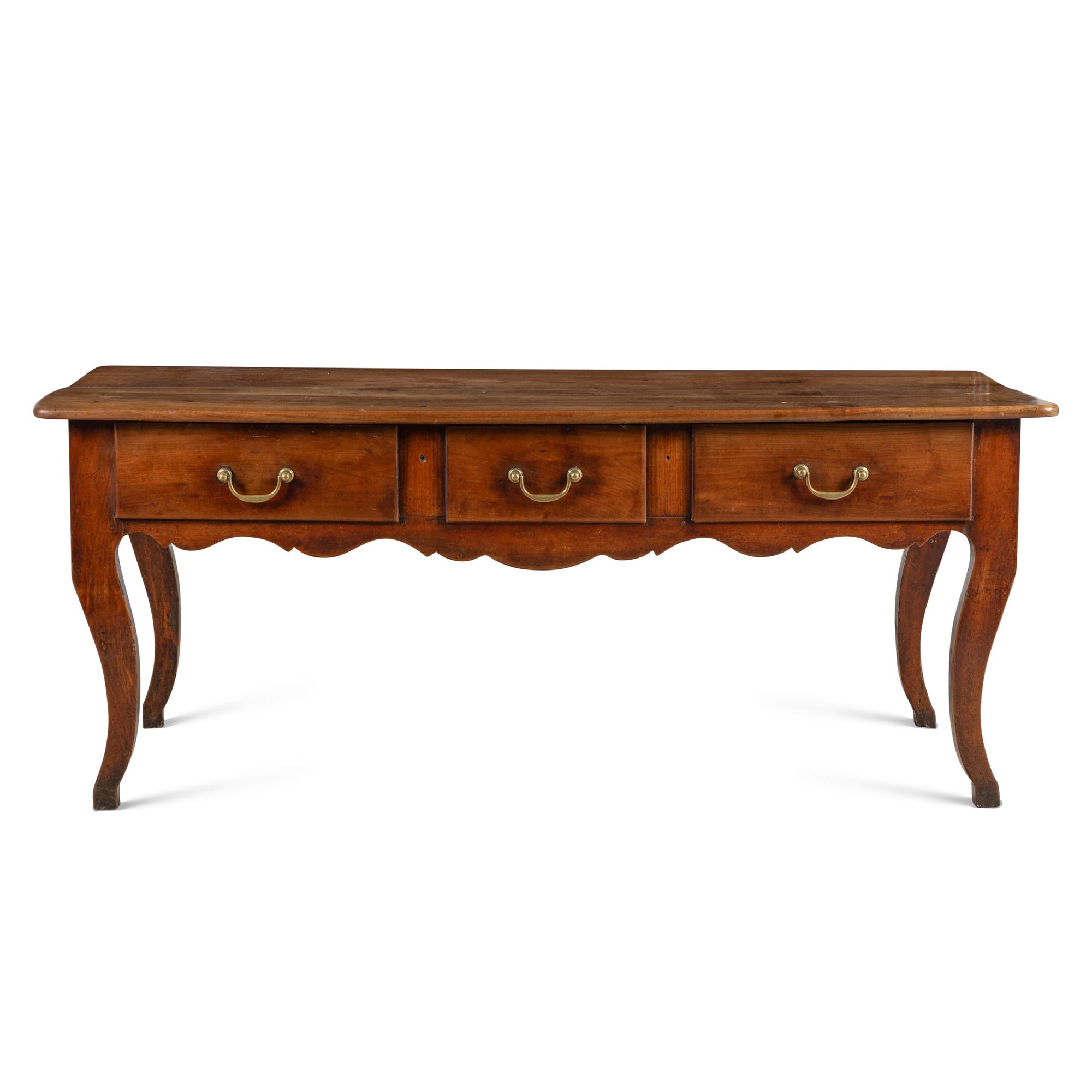 A French Provincial Walnut Table