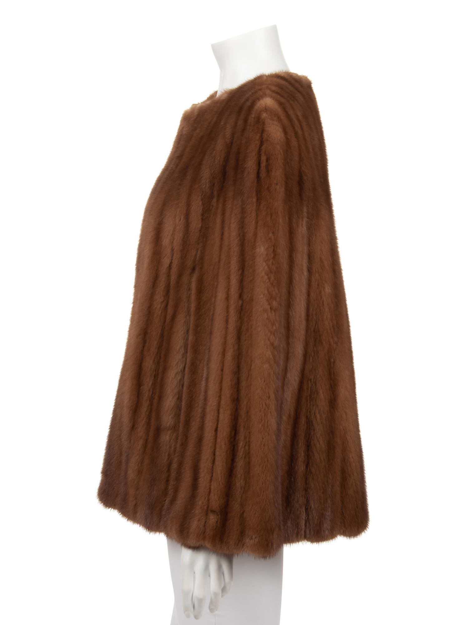 J. Mendel Mink and Alligator Trimmed Jacket