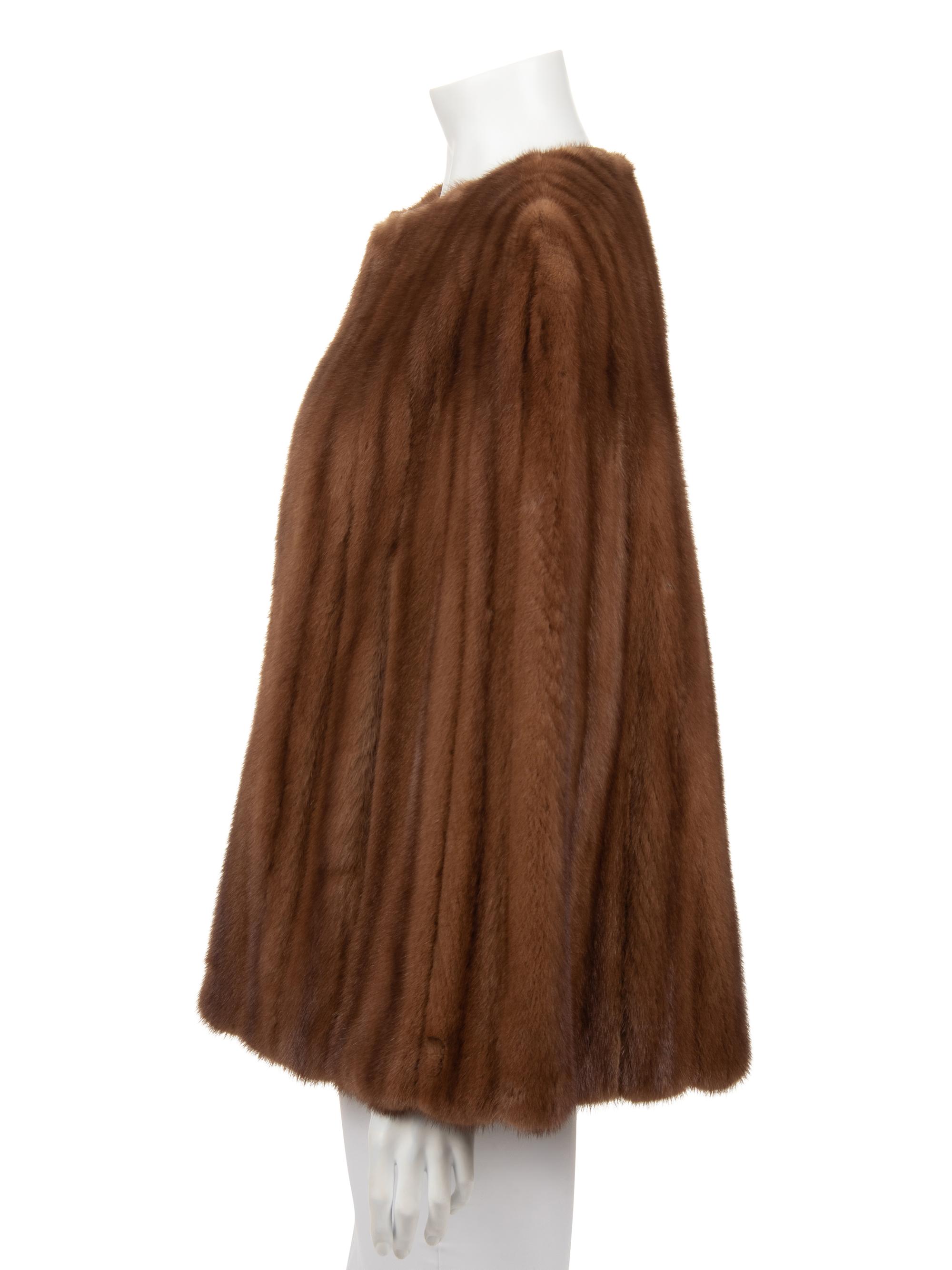 J. Mendel Mink and Alligator Trimmed Jacket