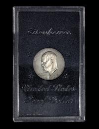 *A Group of Five United States Eisenhower Silver Dollars