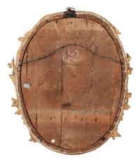 A Rococo Style Carved Giltwood Mirror