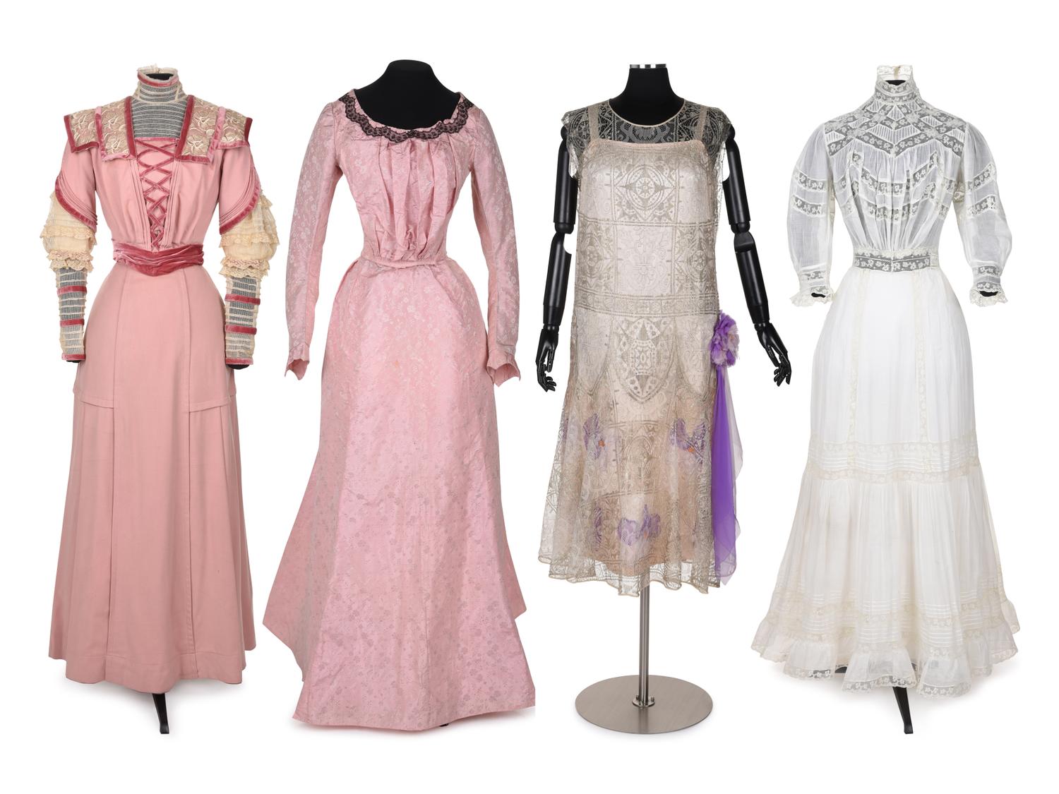 Four Early 20th Century Dresses