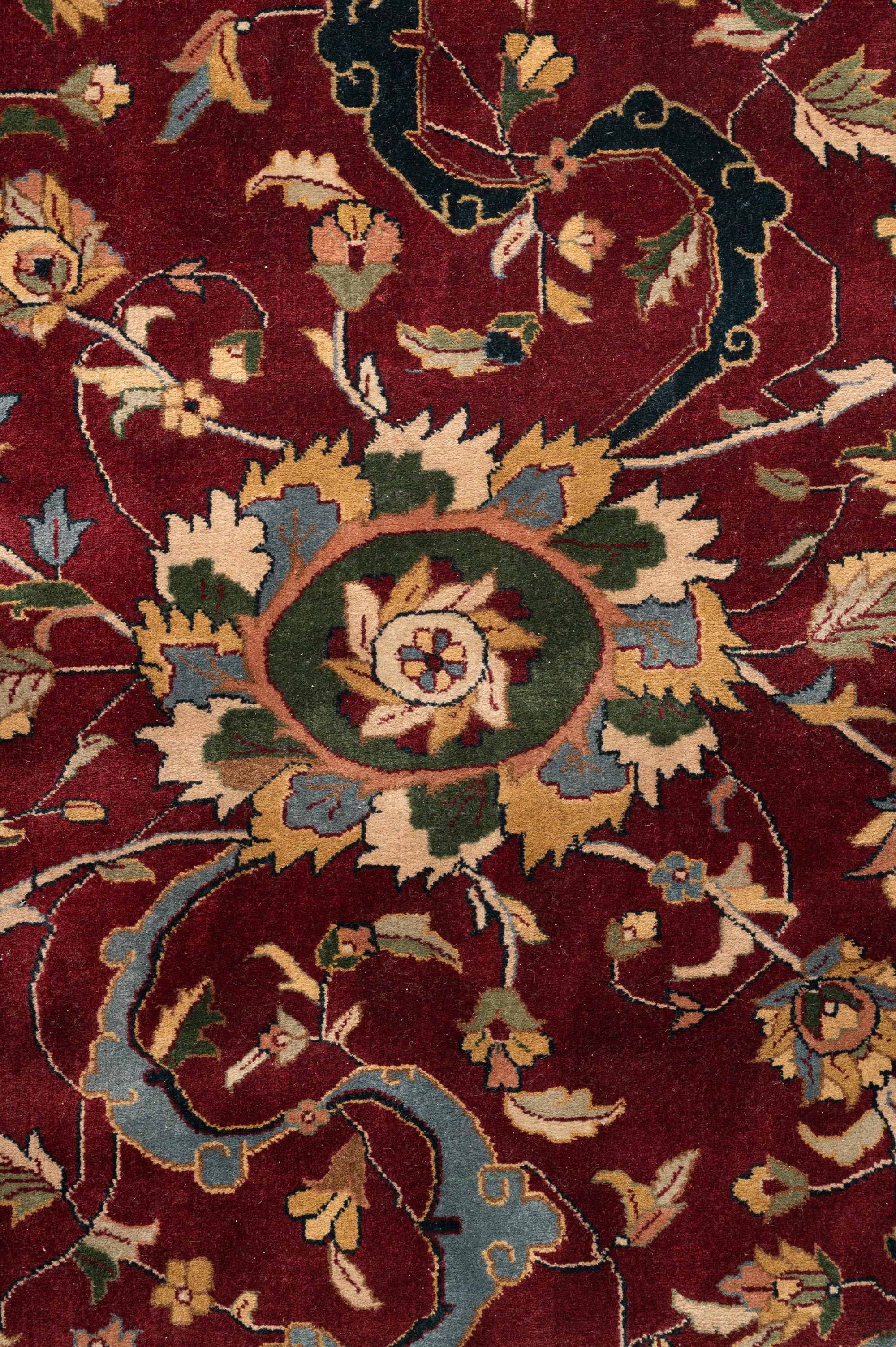 An Indo-Sultanabad Wool Rug