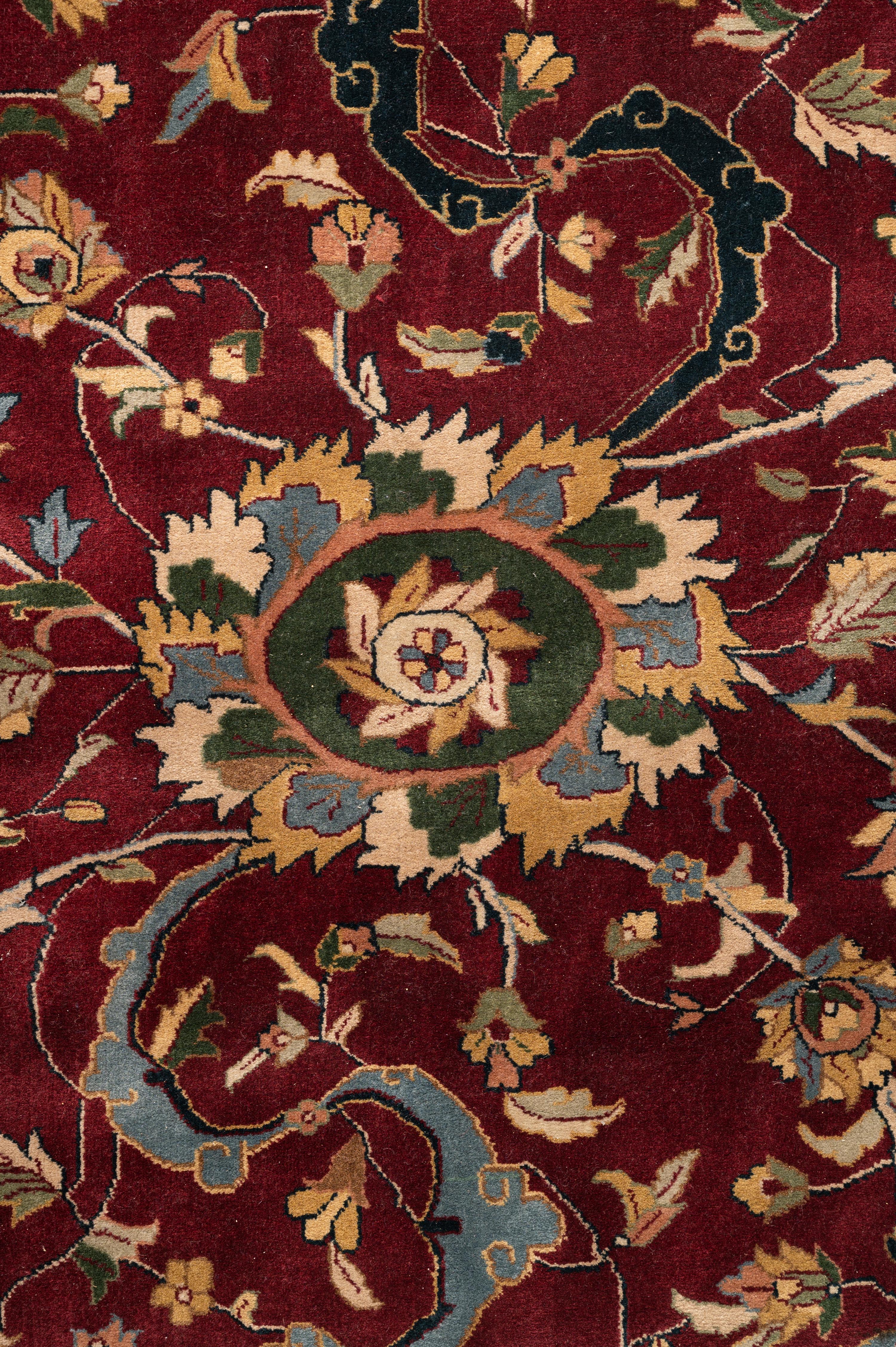An Indo-Sultanabad Wool Rug
