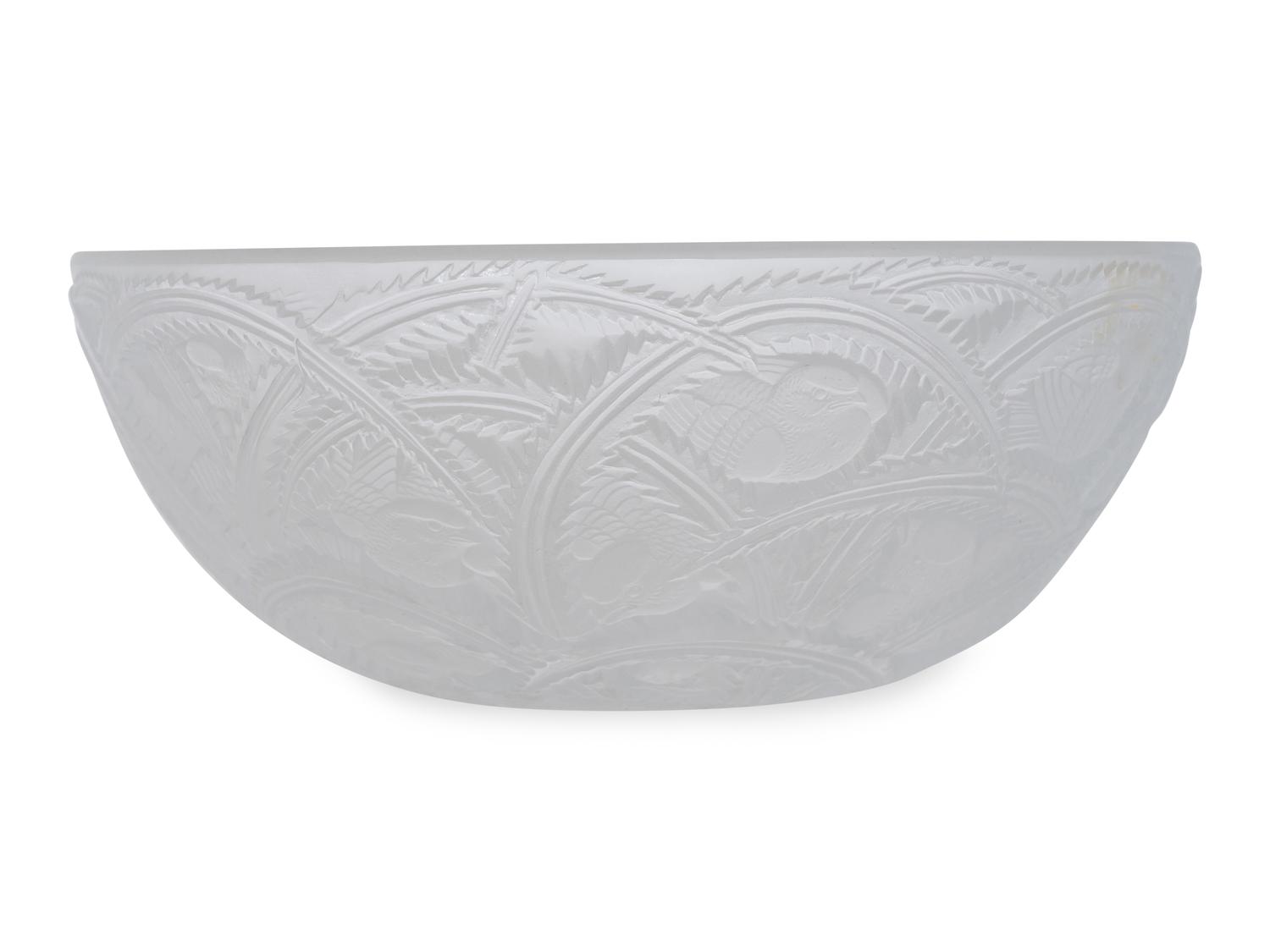 A René Lalique Pinsons Bowl
