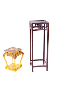 Two Chinese Square Stands