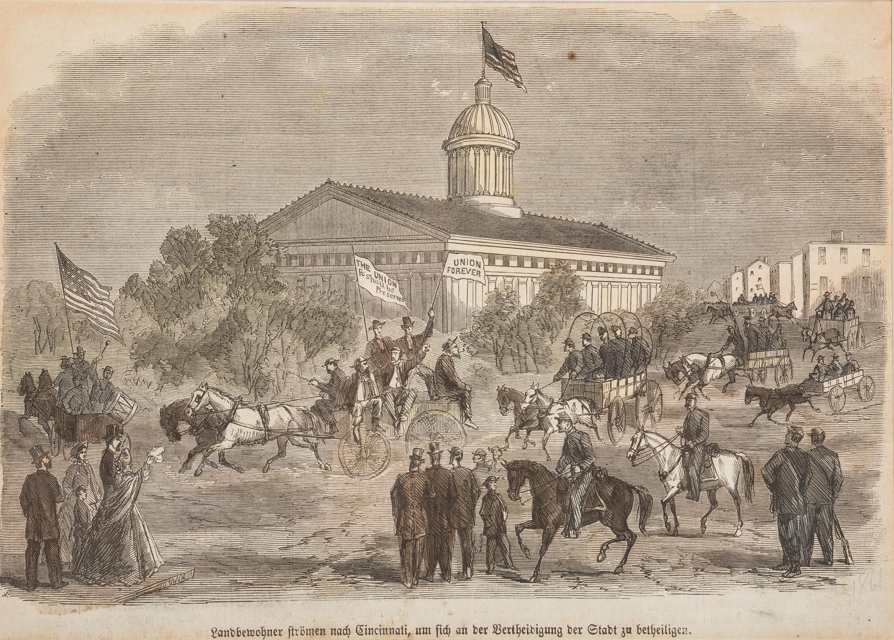 Two Cincinnati Engravings