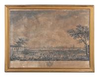 A French Engraving of Le Port Neuf ou l'Arsenal de Toulon