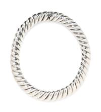 A Sterling Silver 'Pure Form Cable' Necklace, David Yurman,