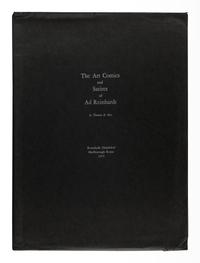 HESS, Thomas B. (1920-1978). The Art Comics and Satires of Ad Reinhardt . Kunsthalle Dusseldorf, Rome, and Marlborough, 1975.