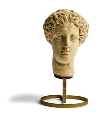 A Greek Terracotta Female Head
