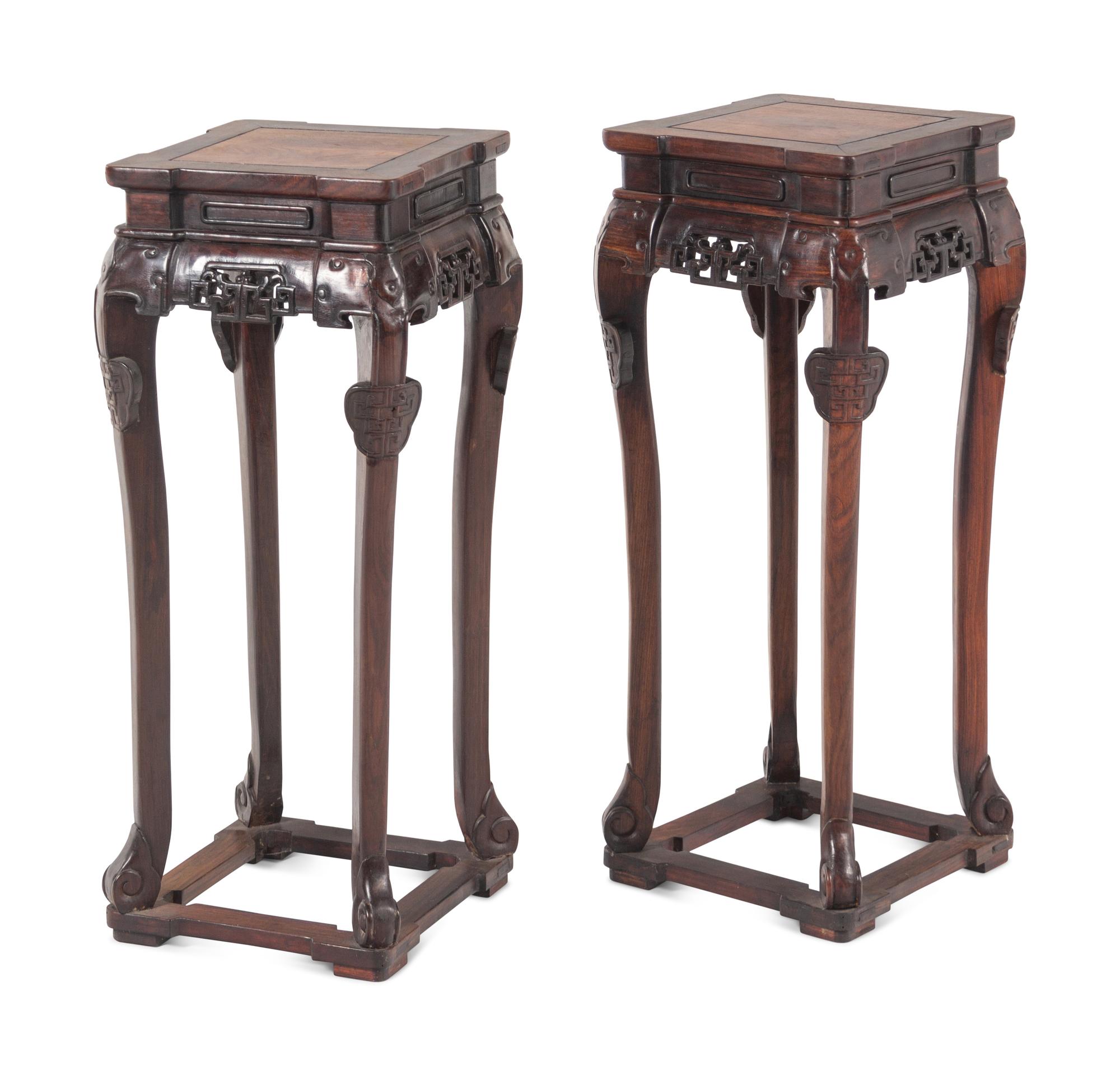 Six Chinese Hardwood Stands