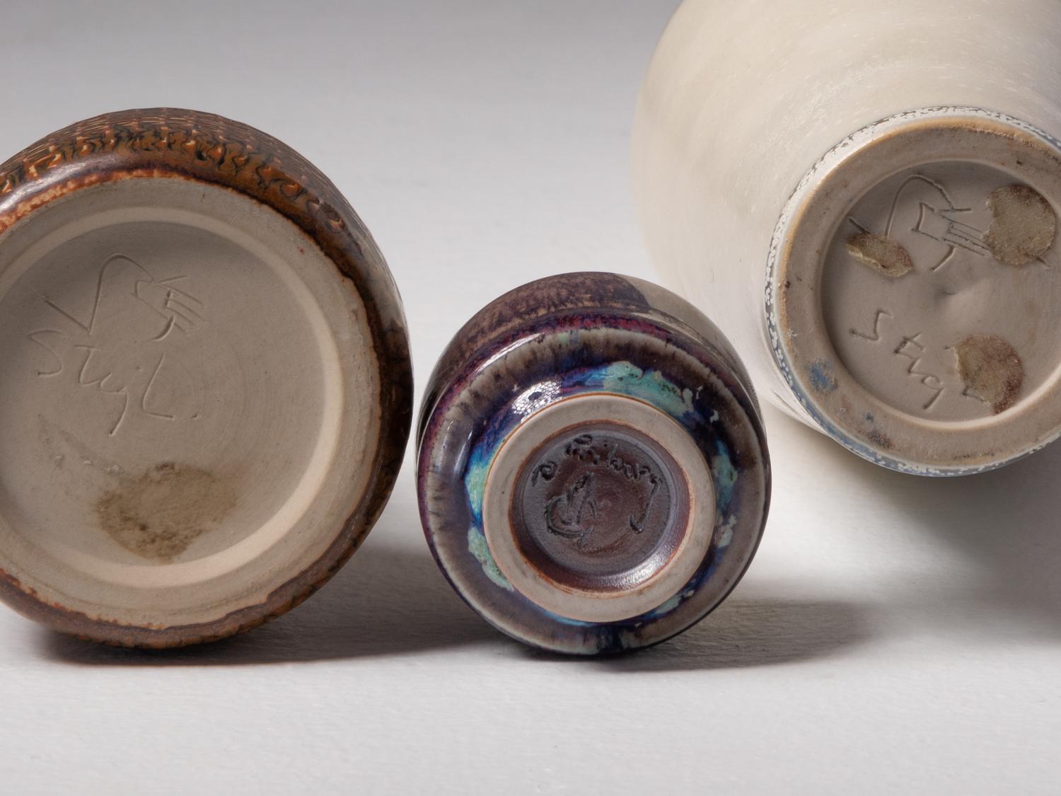 Collection of Three Vases