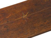 A George II Inlaid Walnut and Oak Dressing Table