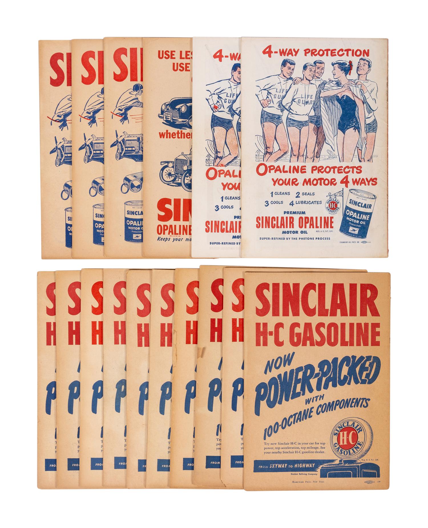 A Large Group of 1940s New York Baseball Programs / Scorecards Including Joe DiMaggio Day Program