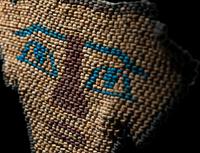 Two Egyptian Bead Masks