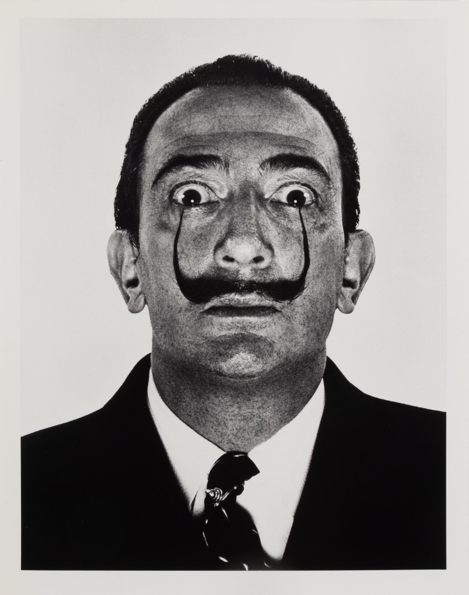 HALSMAN, Philippe (1906-1979). Dalí’s Mustache. 1954, printed 1981.