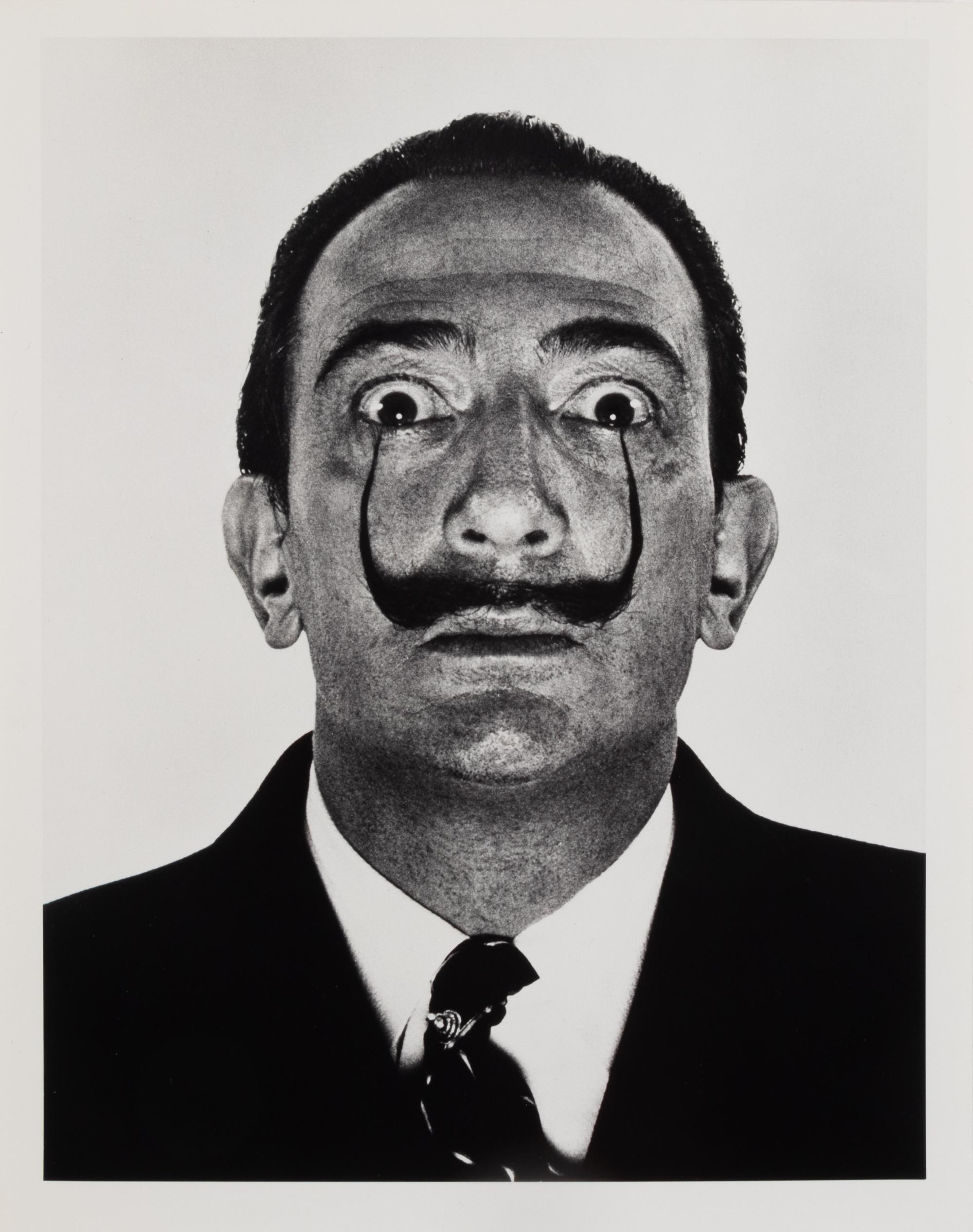 HALSMAN, Philippe (1906-1979). Dalí’s Mustache. 1954, printed 1981.