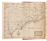 BRICKELL, John (c.1710-1745). The natural history of North-Carolina. With an account of the trade, manners, and customs of the Christian and Indian inhabitants. Illustrated with copper-plates, whereon are curiously engraved the map of the country, several strange beasts, birds, fishes, snakes, insects, trees, and plants . Dublin: James Carson, 1737.