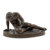 A Grand Tour Bronze Figure of The Dying Gaul