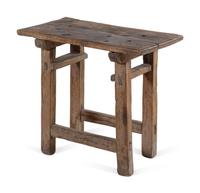 A Primitive Continental End Table