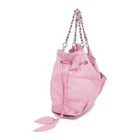 Chanel, Pink Leather Drawstring Tote