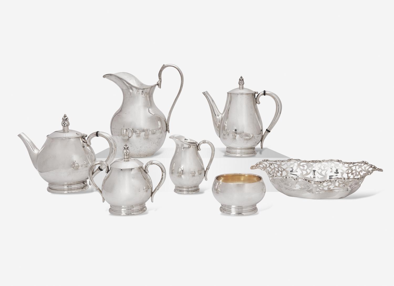 A Group of Silver Hollowware
