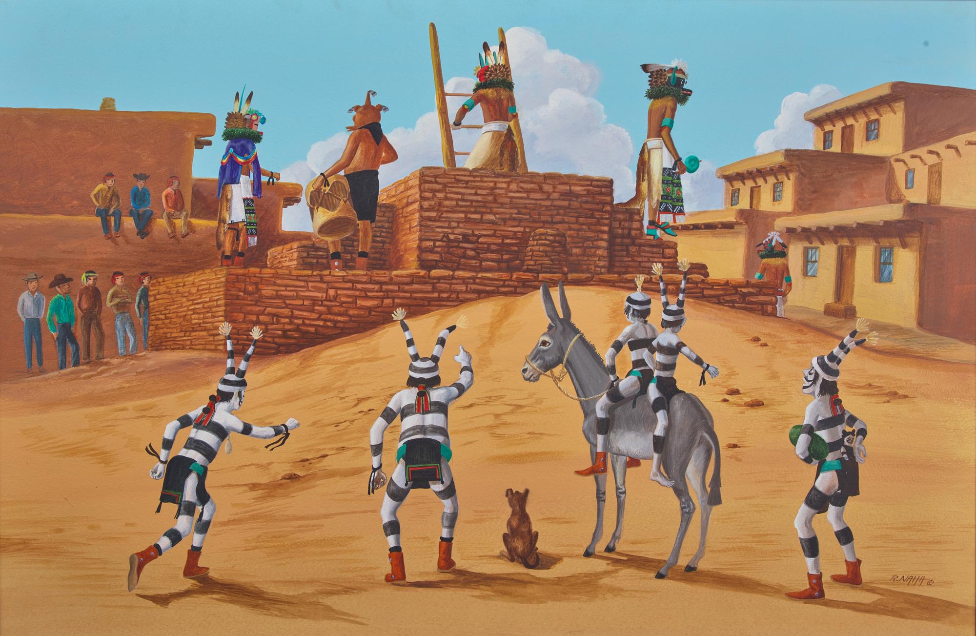 Mixed Dance at Second Mesa-Hopi Reservation