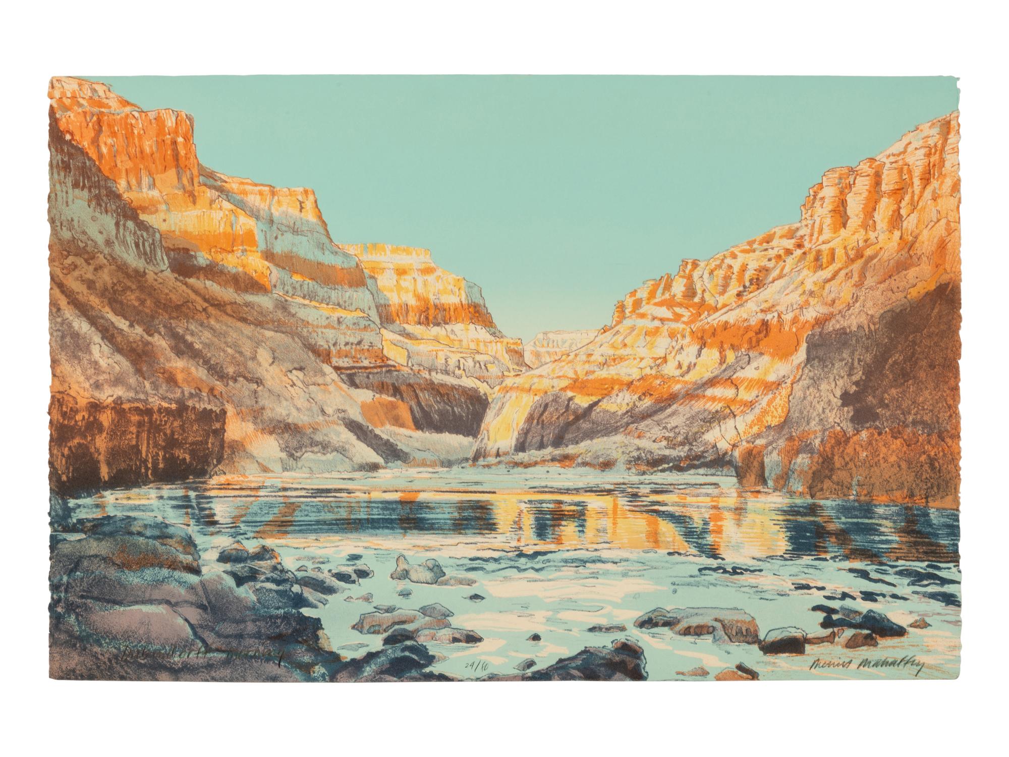 Three Works: Dubendorff Morning , edition 24/80, Marble Canyon, edition 70/80 and Powell Love , edition 10/100