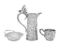 Three American Silver Table Articles