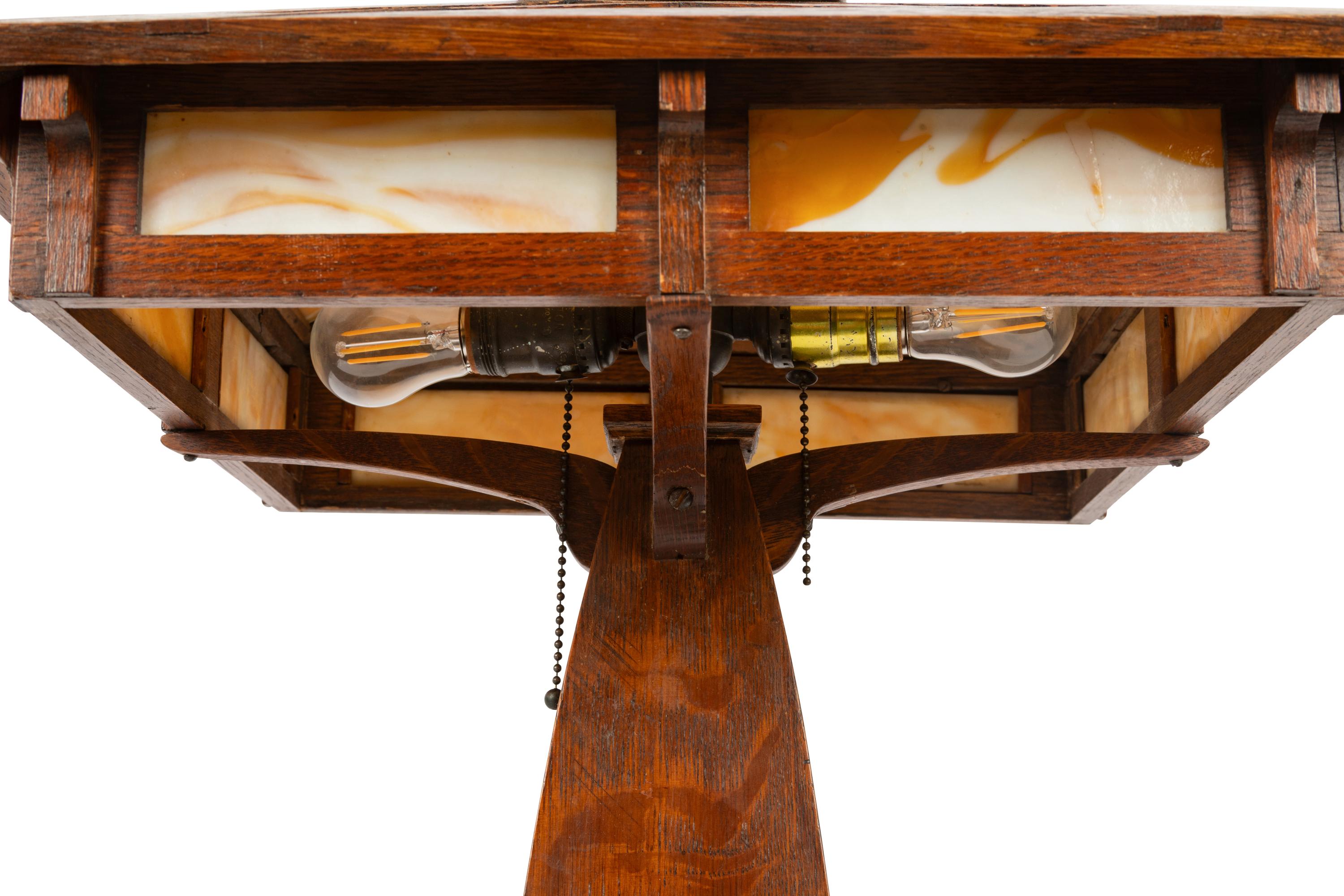 An American Arts and Crafts Table Lamp