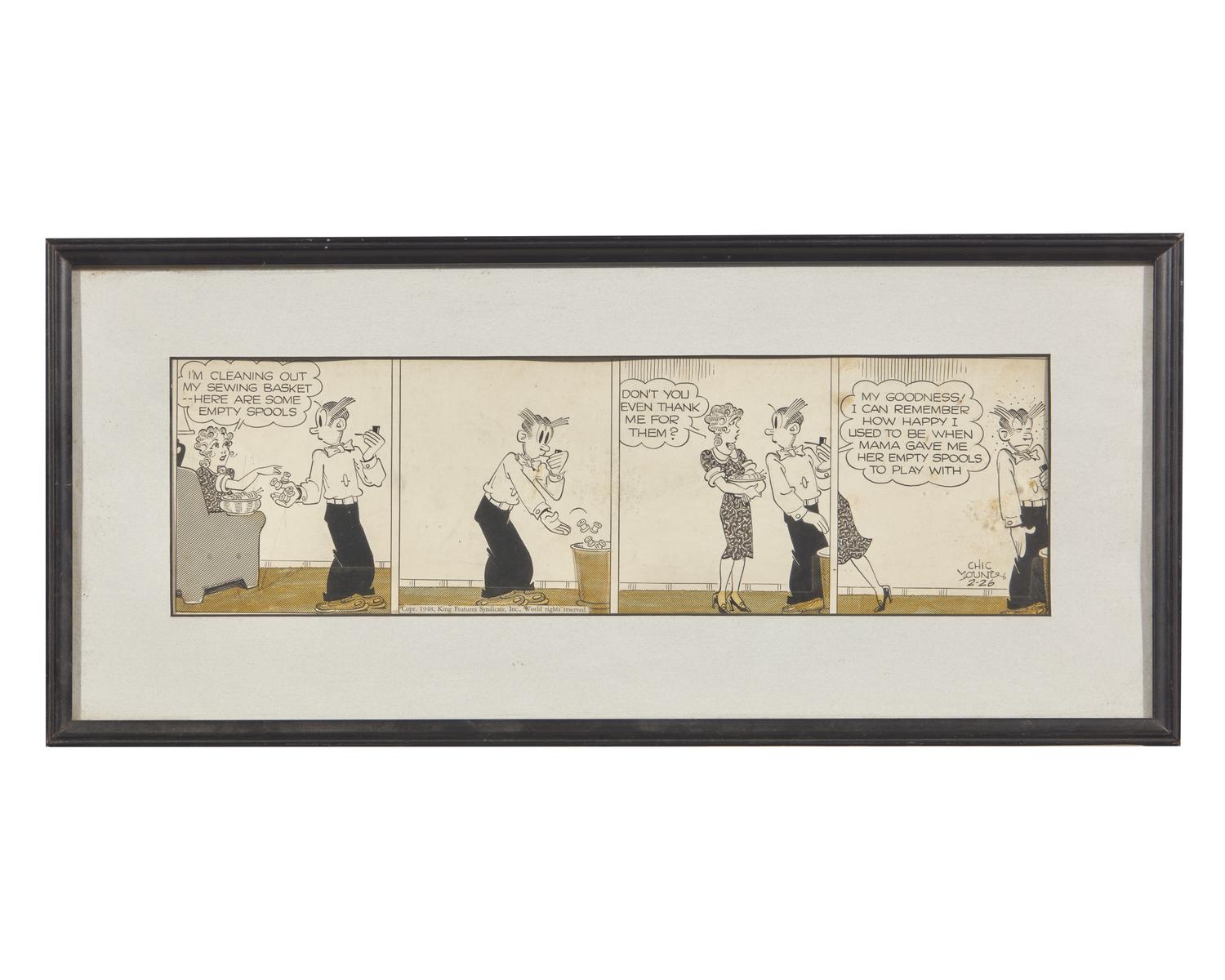 "Blondie" Cartoon , 1948