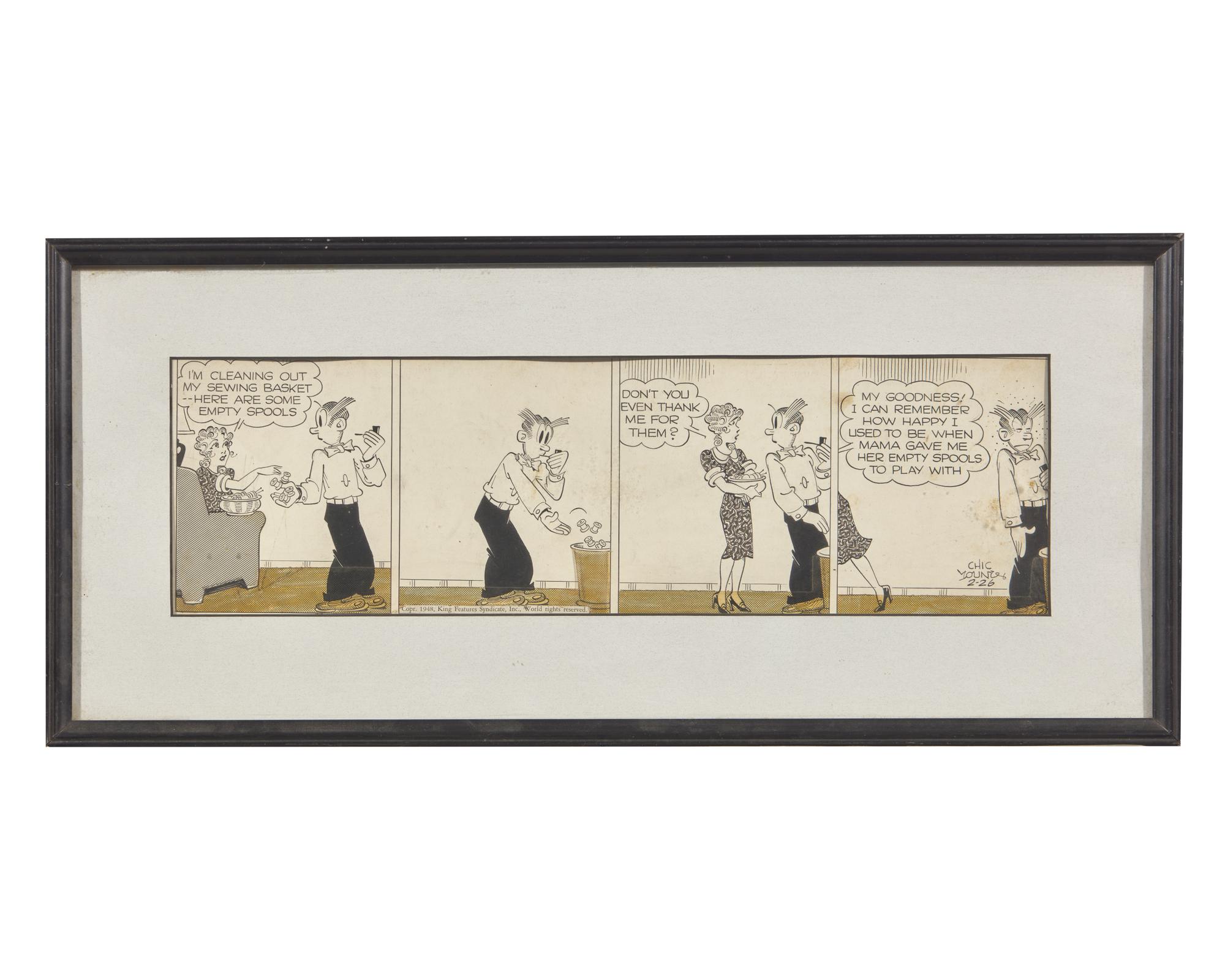 "Blondie" Cartoon , 1948