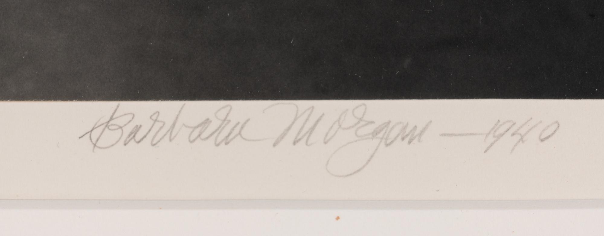 Barbara Morgan (1900-1992) Letter to the World, "Kick," 1940