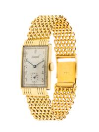 An 18 Karat Yellow Gold Wristwatch, Rodana, 28.65 dwts.