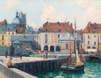 Un port en Normandie
