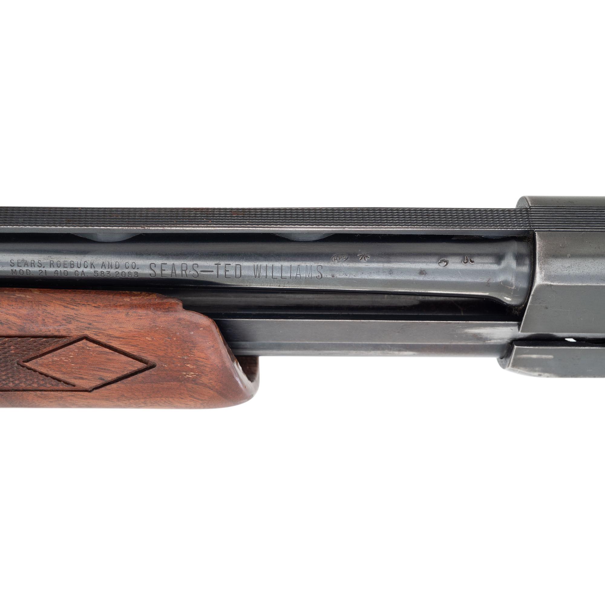 ** Sears-Ted Williams Model 21 Shotgun