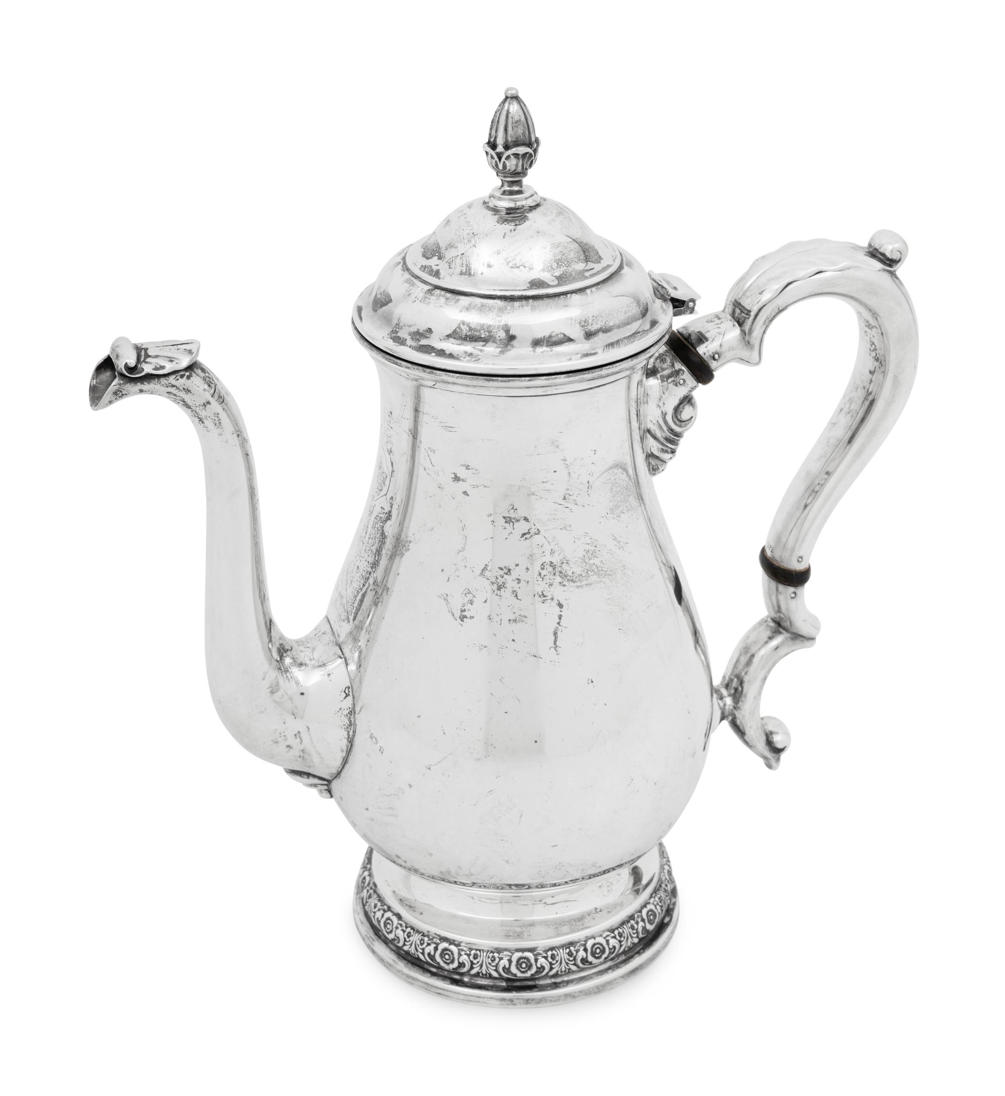 An American Silver Five-Piece Tea and Coffee Service