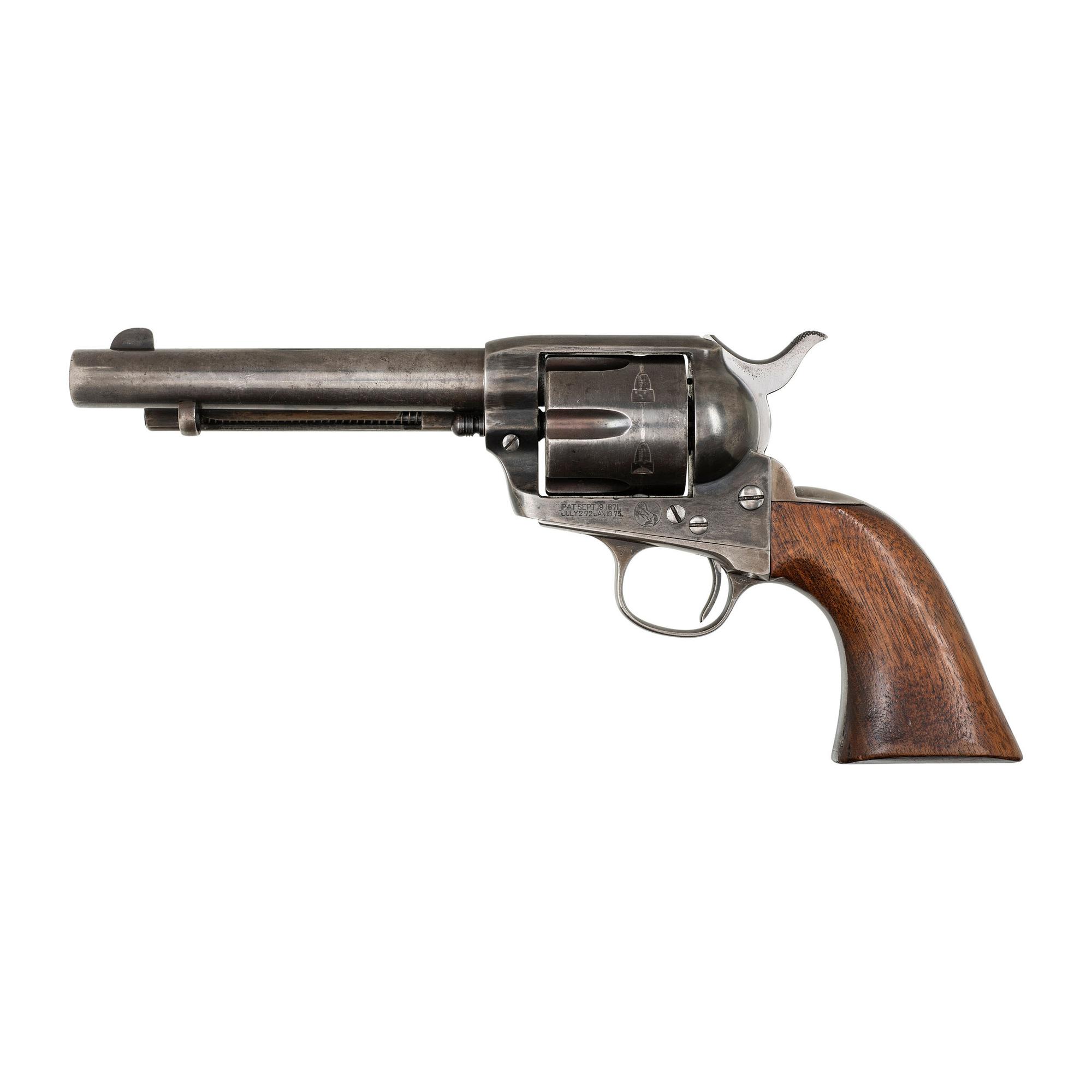 ** 1910 Production Colt Single Action Army marked Ken S French on the Butt