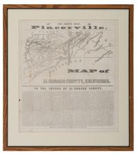 [GOLD RUSH]. To the Voters of El Dorado County . Placerville, CA: "Mountain Democrat" Job Office. Ca 1850s.